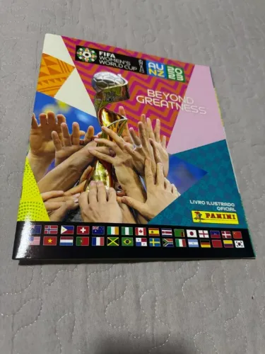 Album Copa do Mundo 2023 feminina vazio