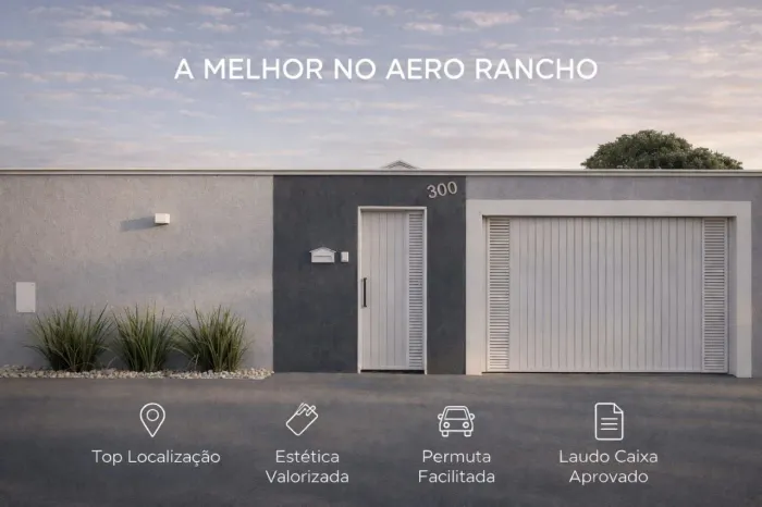 Casa à Venda - Conjunto Aero Rancho, Campo Grande