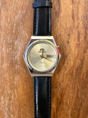 Relógio Orient Crystal 21 Jewels Vintage Automático