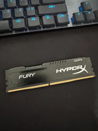 Memória RAM HyperX Fury 16GB DDR4 3200MHz CL16 - Kingston