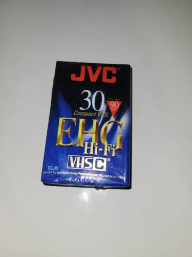 Fita VHS JVC Compact TC-30 EHG -  Lacrada.