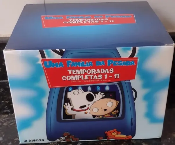 COLEÇÃO DVD UMA FAMÍLIA DA PESADA 1º a 11º temporada ( 31 discos)
