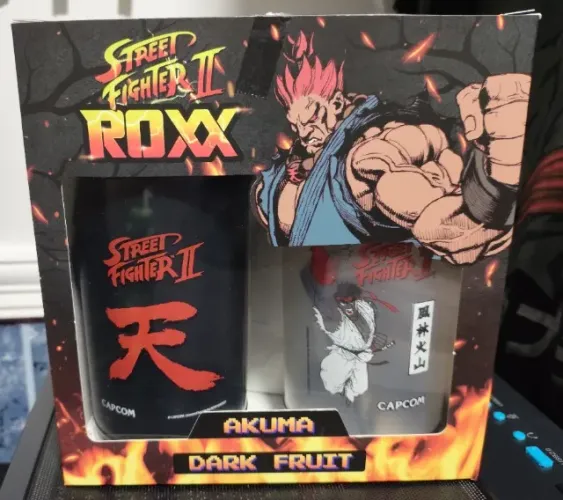 Kit 02 Garrafas STREET FIGHTER 2 ROXX (EDIÇÃO LIMITADA)