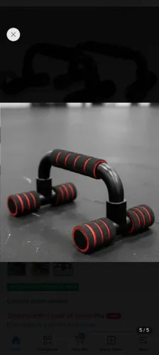 Barra De Apoio De Flexão De Chão De Braço - Suporte Treino