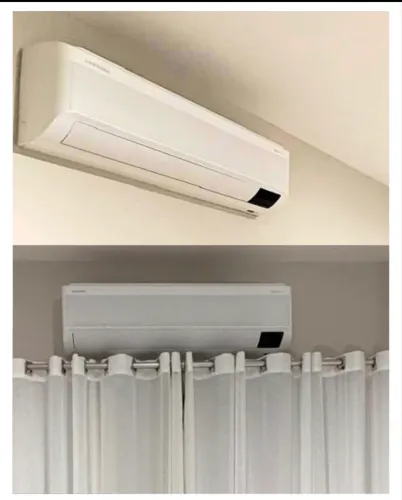 ? Ar-condicionado Samsung WindFree AI 24.000 BTUs - muito novo