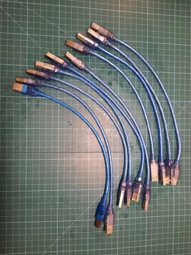 Cabo usb arduino 30 cm