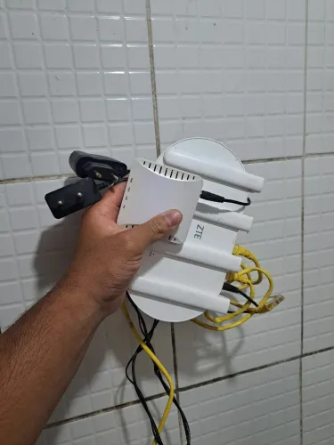 Roteador wife ZTE funcionando perfeitamente
