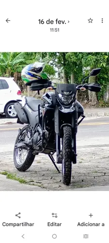 Vendo Yamaha XTZ 250 Lander Flex modelo 2020 - único dono - sem queda e sem multa