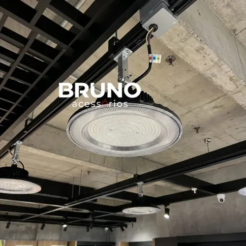 Luminária LED highbay 100w bivolt - iluminação profissional 