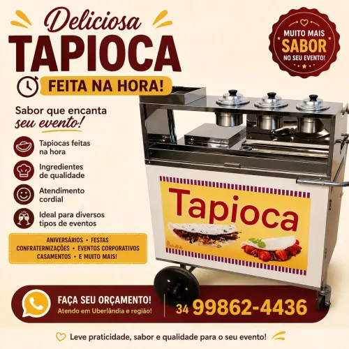 Tapioca Recheada