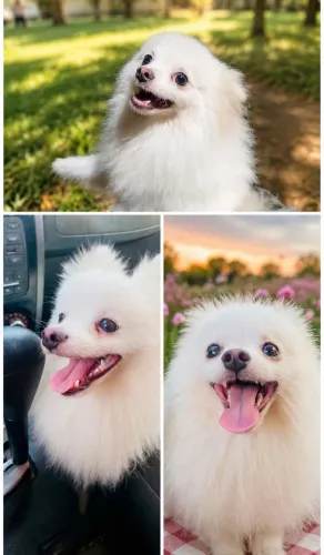 Spitz alemão macho