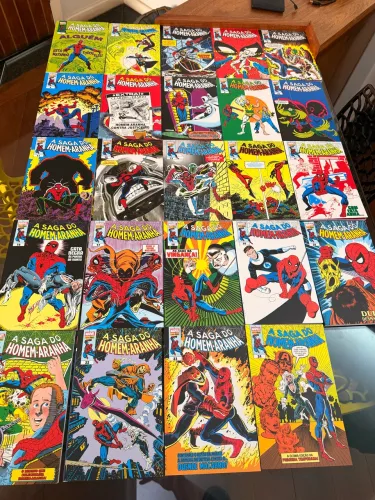 HQ - A Saga do Homem Aranha 1ª e 2ª Temporada Completa (Até o Volume Recente)