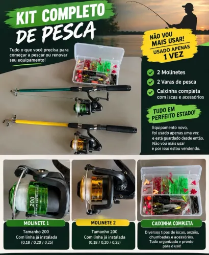 Molinete de pesca