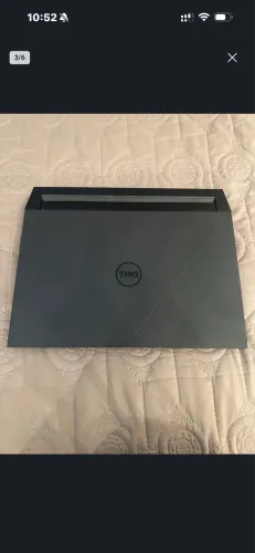 Notebook Gamer Dell G15 Ci5 16gb 512gb Rtx3050 Win Pro preto (Novo com caixa aberta)