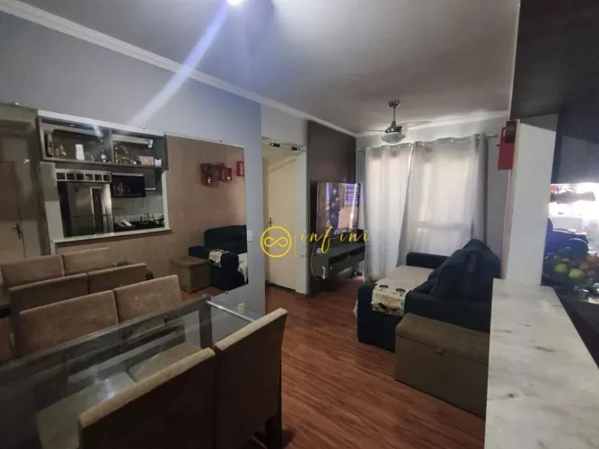 Apartamento com 2 Quartos à venda, 52 m² por R$ 265.000 - Condomínio Platinum - Sorocaba/S