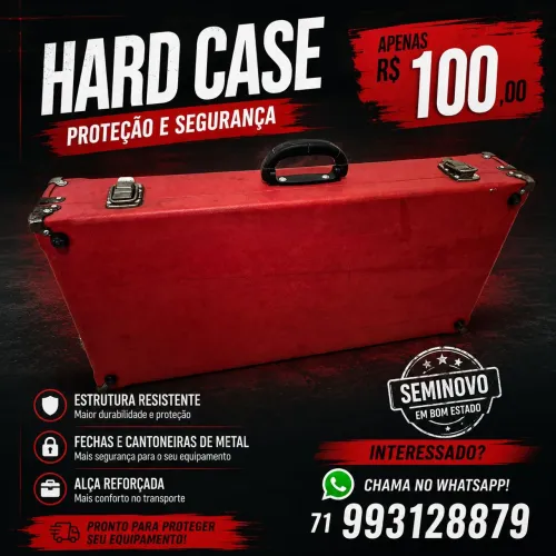 Hard Case pra pedais ou outros equipamentos.