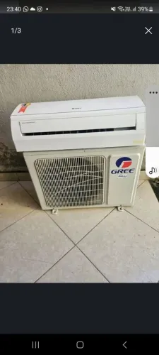 Vendo ar gree 9 mil btus inverter super novo 