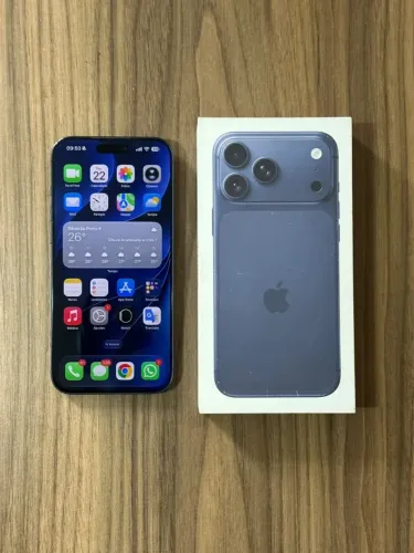 IPhone 17 Pro Max - 256 GB - Bateria 97% - Aceito Trocas (12x 617)