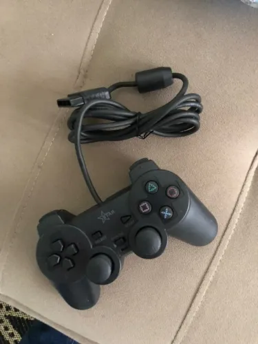 Controle PlayStation 2 Dualshock Com Fio E Analógico (Garantia)