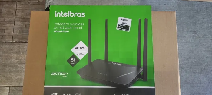 Roteador Action Rf 1200 Wi-fi 5 Intelbras (NOVO - NUNCA FOI USADO)