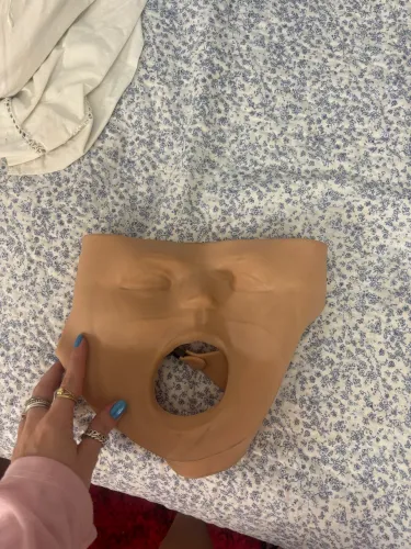 Máscara de borracha odontológica para manequim DENT ART