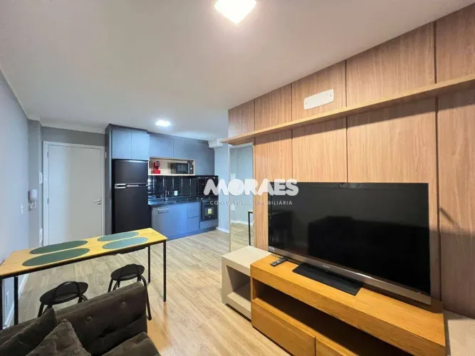 Apartamento mobiliado com 1 dormitório para alugar, 30 m² por R$ 3.200/mês - Fly Residence