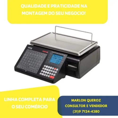 Balança Etiquetadora 32KG Balmak Nova