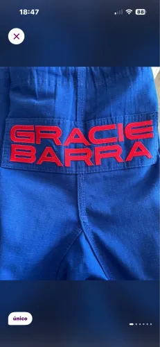 Kimono Gracie Barra GB azul