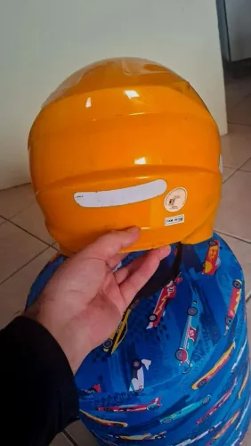 R$75,00 CAPACETE PRO TORK AMARELO- TAMANHO 60 - ÓTIMO PREÇO!