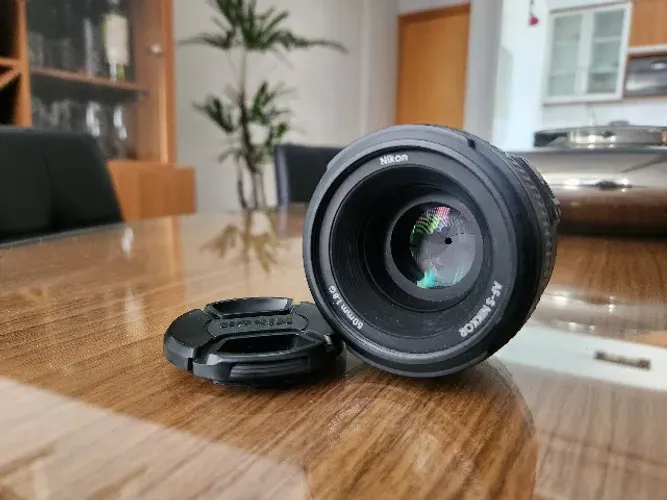 Lente Nikon Af-s Nikkor 50mm F/1.8g novissima