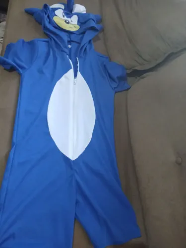 Fantasia Sonic infantil 