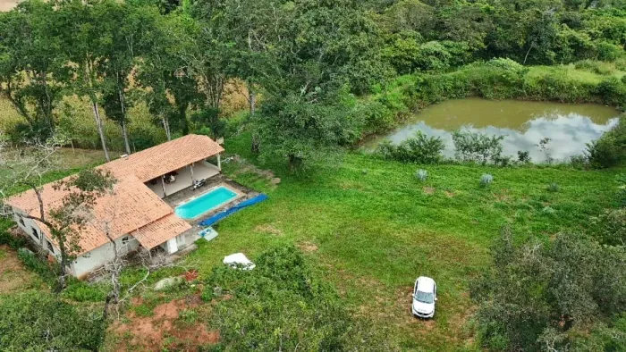 Sítio localizado na região de Vargem Bonita 