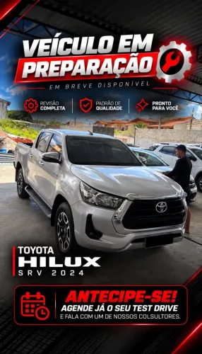 Toyota Hilux CD SRV 4X4 2.8 TDI Diesel Aut. 2024