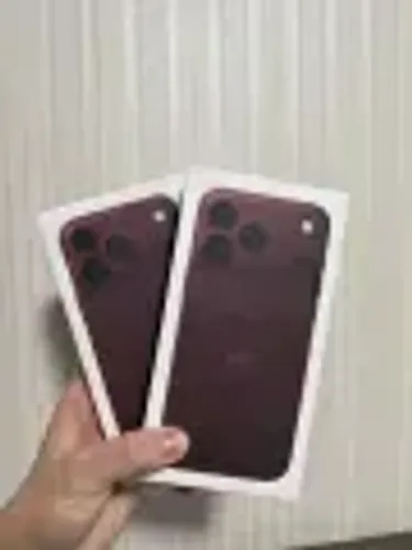 18 PRO MAX RED, VERMELHO, BRANCO E BORDO-256 GB NOVOS ,LACRADOS