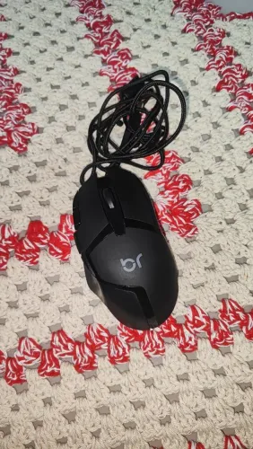 Mouse Gamer Bright Octane USB com RGB, Alta Precisão, Design Ergonômico e 7 Botões