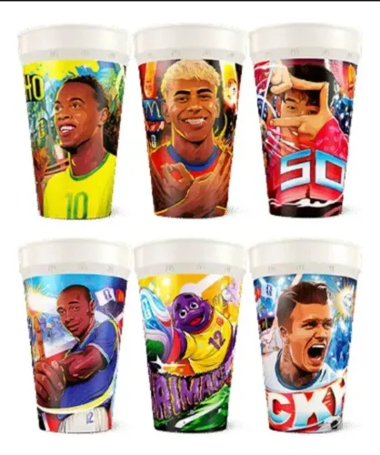 Copos Mc Donalds Copa do Mundo 2026