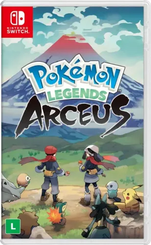 Jogo Pokémon Legends: Arceus - Nintendo Switch - Mídia Física, Lacrado!