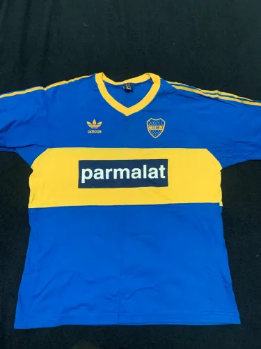 CAMISA BOCA JUNIORS PARMALAT COMPRADA EM BUENOS AIRES