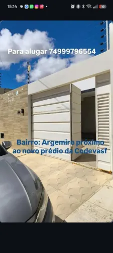 *ALUGA-SE CASA NO BAIRRO ARGEMIRO - PRÓXIMO AO NOVO PRÉDIO DA CODEVASF ( Mobília)*- ALTO