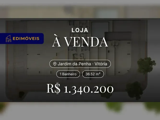 Loja em Jardim da Penha, espaço comercial com visibilidade e acessibilidade