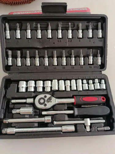 Kit ferramentas 46 peças - LACRADO 