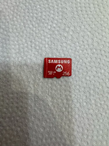 Cartão de memória Samsung microSD Express de 256 GB - Edição Super Mario