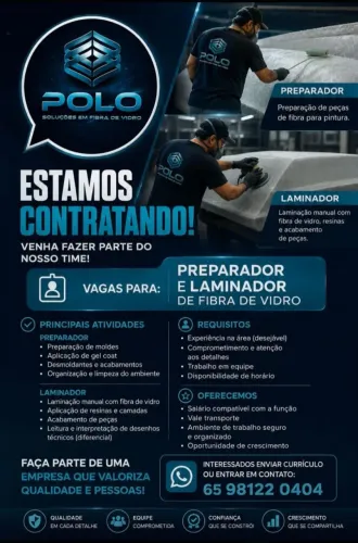 Contratamos mão de obra