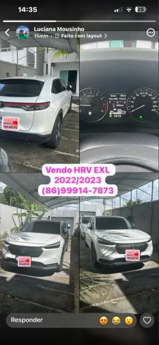 Honda HR-V EXL 1.5 Sensing 16V 5P Aut. 2023