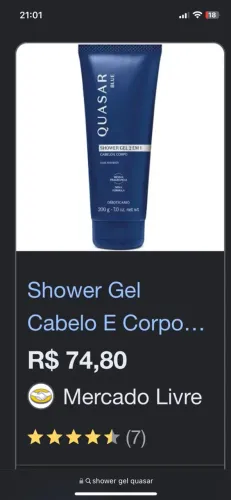 Shower Gel Cabelo E Corpo o Boticário