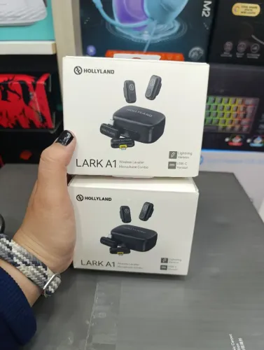Microfone Hollyland Lark A1 Combo .