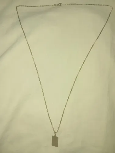 Cordão moeda antiga 