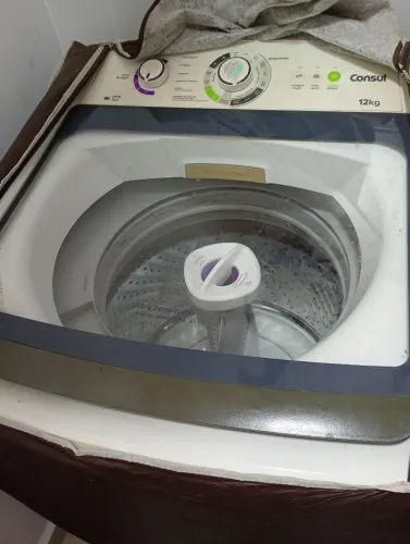 Máquina de Lavar Consul 12kg Branca com Dosagem Econômica e Ciclo Edredom