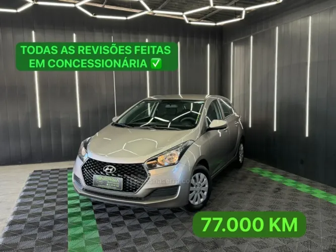 Hyundai HB20 Unique 1.0 Flex 12V Mec. 2019