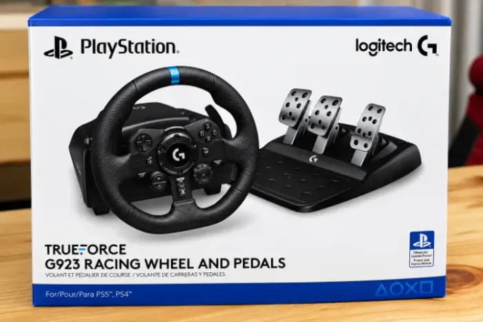 Volante Logitech TrueForce G923 Playstation 5
